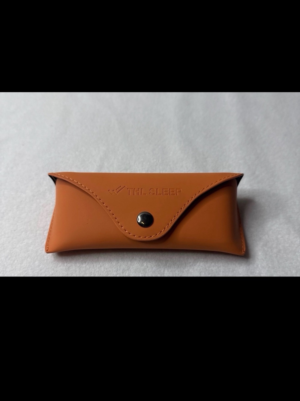 Men's Tan Leather Eyewear Case
